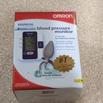 Omron Manual Blood Pressure Monitor HEM-432C Upper Arm. Fixed Price $22.00.