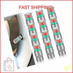 Mbaiyo 12PCS Car Tire Pressure Monitor Valve Stem Caps, 3 Color Eye Alert. Fixed Price $13.28.