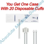 *20-PACK* Welch Allyn Flexiport Blood Pressure Cuff Soft Adult Tubes 901044. Fixed Price $83.99.