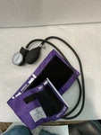 Evexia Elite Manual Blood Pressure Monitor Adult Arm Cuff Portable Purple. Fixed Price $8.00.