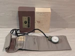 Blood Pressure Cuff: Deluxe Aneroid Sphygmomanometer With Matching Case Open Box. Fixed Price $15.99.