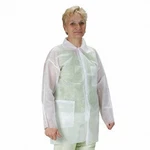 Condor 2KTT5 Disposable Lab Coat, 3XL, White, Pk 25. Fixed Price $29.77.