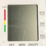Digital Automatic Wrist Blood Pressure Monitor Ce Rohs White Gray W/ Cuff. Fixed Price $5.50.