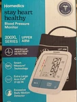 Homedics Cuff Arm Blood Pressure Monitor, 200XL Series, 17 -22 New. Fixed Price $39.99.