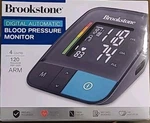 Brookstone Digital Automatic Arm Blood Pressure Monitor Heart Rate 4 Users New. Fixed Price $59.99.