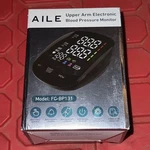 Aile Blood Pressure Monitor Machine Large Cuff & Display, FC-BP131 Black. Fixed Price $32.77.