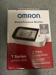 Omron Series Upper Arm Bluetooth Blood Pressure Monitor With Ac Adapter BP7350. Fixed Price $60.00.