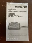 Omron Upper Arm Blood Pressure Monitor Small Cuff Grey HEM-CS24 Type *nib*. Fixed Price $9.99.