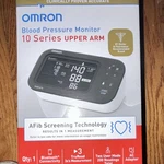 Omron 10 Series BP7465 Upper Arm Monitor Afib Screen Bluetooth 2-USER. Fixed Price $54.67.