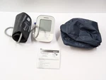 Omron Silver Upper Arm Blood Pressure Monitor BP5250 - Complete Great Condition. Fixed Price $29.99.