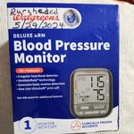 Walgreens Deluxe Arm Blood Pressure Monitor 10 + Features. Fixed Price $12.00.