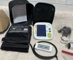 Greater Goods 0040 Bluetooth Arm Blood Pressure Monitor, Adult Large Cuff. Fixed Price $27.99.