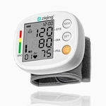 Ziqing Wrist Blood Pressure Monitor Bp Machine Cuff Lcd Heart Rate Tester White. Fixed Price $19.99.