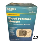 Amazon Basic Care Blood Pressure Monitor With Attached Adult Wrist Cuff Digital. Fixed Price $19.97.