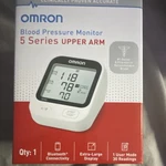 Omron 5 Series Upper Arm Blood Pressure Monitor Bluetooth Extra-large Display. Fixed Price $30.00.