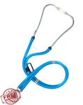 Elite Medical Sprague Rappaport Stethoscope Dual Head Baby Blue Nurse Peds. Fixed Price $27.99.