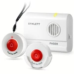 Synlett Caregiver Pager Wireless Call Buttons For Elderly Monitoring. Fixed Price $32.69.