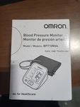 Omron One Touch Blood Pressure Monitor HEM-7121-ZVA (gray). Fixed Price $35.00.