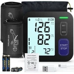 Upper Arm Blood Pressure Machine 2 Size Cuffs, Medium/large 9"-17" And Extr.... Fixed Price $52.39.
