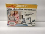 Omron HEM-431C Manual Blood Pressure Monitor, Digital Display, Adult Cuff. Fixed Price $12.00.
